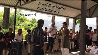 Gharti VS GunG Final Rap battle Sabdha Sanjaal Represents by CTown Boys 🏆🫶 [upl. by Akselav]