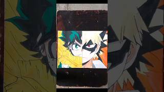 Drawing midoriya and bakugo part 2anime drawing art [upl. by Akihsat]