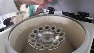 How to use centrifuge machine properly [upl. by Tlok]