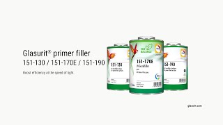 Glasurit® UV Primer Filler 151130  151170E  151190 [upl. by Vinny831]