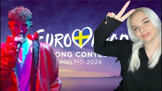 REACTION LITHUANIA Silvester Belt “Luktelk” EUROVISION 2024 🇱🇹 [upl. by Leuqar]