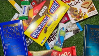 Lovely chocolate and fondant ASMR  Unpacking  Candy sound  Satisfying Video [upl. by Akimot]