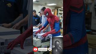 Superheroes bind papers💥😂 Marvel vs DC  All Characters avengers shorts marvel spiderman [upl. by Laeira]