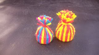 Easy to make Bal Gopal woolen cap Laddu Gopal woolen cap [upl. by Granthem]