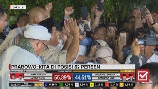 Detikdetik Prabowo Sujud Syukur Usai Klaim Menang 62 Persen [upl. by Tegdirb]