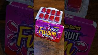 Fusion Bubble Gum ASMR Mix Berries shorts [upl. by Peadar]