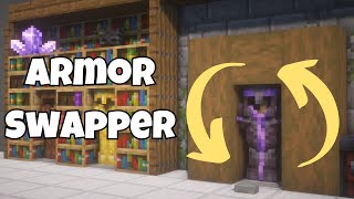 EASY Armour Stand Swapper Tutorial For Minecraft 118 [upl. by Jody]