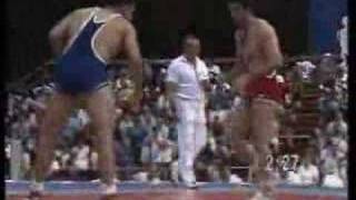 1990 Goodwill Games 68KG Chris Wilson CAN vs Arsen Fadzaev [upl. by Rafe]