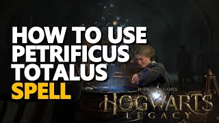 How to use Petrificus Totalus Hogwarts Legacy [upl. by Diantha249]