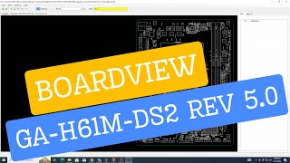 Boardview  Schematic digram  gigabyte GAH61MDS2 Rev 50 Free Dowload [upl. by Keisling]