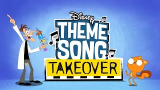 Theme Song Takeover  Dr Doofenshmirtz takes over Kiff  Phineas and Ferb amp Kiff  disneychannel [upl. by Akiner]