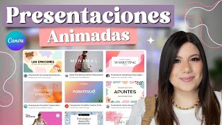 Diseña PRESENTACIONES ANIMADAS en Canva 💫 Tutorial 2024 [upl. by Reynolds]