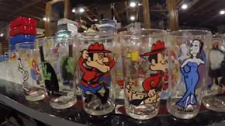 PAT Ward Collector Series 12 oz Pepsi Glass Set AKA Rocky amp Bullwinkle [upl. by Atirehc]