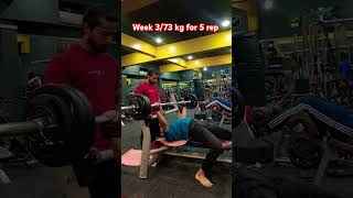 powerlifting bench press 🔥benchpress powerliftinggym shortvideo [upl. by Caassi531]