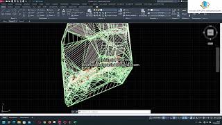 Covadis 171H et Autocad 2023 calcul cubature entre deux MNT [upl. by Mitman]