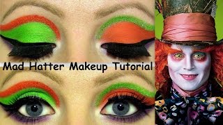 The Mad Hatter Makeup Tutorial [upl. by Assiled782]