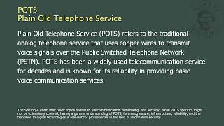 POTS Line Replacement Options [upl. by Giana129]