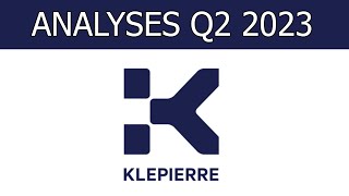 KLEPIERRE ANALYSES Q2 2023 [upl. by Staffan656]