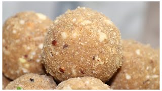 Panjiri Ke Laddu Recipe  How to Make Healthy Panjeri Ke Laddu [upl. by Anialahs678]