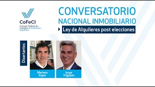 Conversatorio Nacional Nuevo Regimen de Locaciones [upl. by Tezil330]