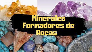 MINERALES FORMADORES DE ROCAS 😃⛏⚒ Clasificación de los Minerales GEOLOGÍA ACTIVA [upl. by Ayital229]