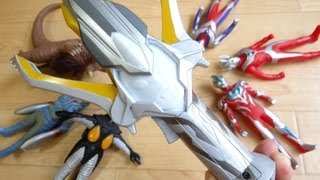 DXギンガスパーク レビュー ウルトラマンギンガ 召喚amp変身 ウルトライブ ウルトラヒーロー500ampウルトラ怪獣500に対応 CM [upl. by Raffin]