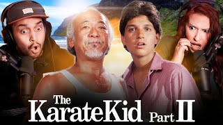 THE KARATE KID PART II 1986 MOVIE REACTION  WHAT A TIMELESS MARTIAL ARTS ADVENTURE [upl. by Nivlak]