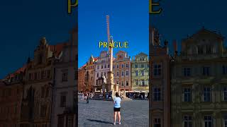 Old Town in Prague CZECH REPUBLIC prague czechrepublic shorts [upl. by Danialah]