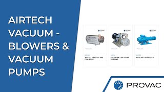 Airtech Vacuum  Blowers amp Vacuum Pumps [upl. by Granese]