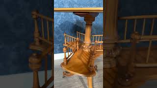 Satinwood revolving book table [upl. by Knighton]