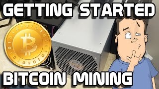 How to BitCoin mine using fast ASIC mining hardware  Barnacules [upl. by Seroka]