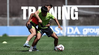 ENTRENAMIENTO  Trabajo para seguir construyendo  Real Sociedad [upl. by Irish]