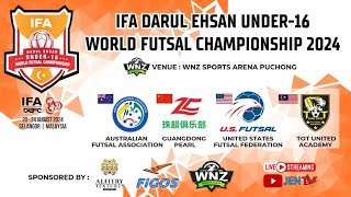 Live IFA U16  CHINA vs AUSTRALIA  IFA Darul Ehsan [upl. by Nnalyrehc]