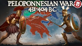 The Full History of the Peloponnesian War  Athens vs Sparta [upl. by Temme]