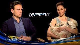 Cast of Divergent Part 1 of 2  Cineplex Interview [upl. by Hewes]