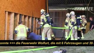 Wolfurt Großeinsatz für Feuerwehr [upl. by Ahseym]