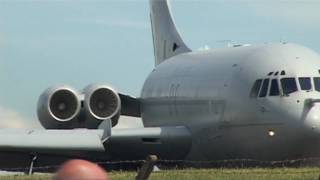 RAF VC10 Biggin Hill 2010  Incredible takeoff amp Display Unique footage [upl. by Edniya993]