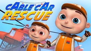 Zool Babies Series  Cable Car Rescue  Videogyan Kids Shows  Cartoon Animation For Children [upl. by Sola]