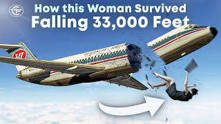 Woman Falls from 33000 feet After a Jet Explosion — And Lives for 44 More Years [upl. by Yelsehc83]