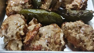 Alabama White Sauce Chicken Thighs Smoked  Texas Style [upl. by Almallah]