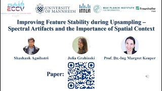 ECCV 2024 Improving Feature Stability during Upsampling [upl. by Mandel719]