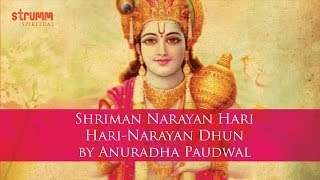 Shriman Narayan Hari HariNarayan Dhun by Anuradha Paudwal [upl. by Esidnak]