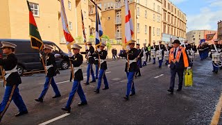 Mourne young defenders flute band at Glasgow Boyne celebrations 1st July 2023 [upl. by Xonk938]