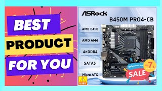 B450 B450M Motherboard ASRock B450M PRO4CB Motherboard Socket AM4 [upl. by Romito]