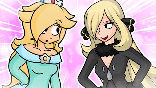 Rosalina Meets Cynthia  Mario X Pokémon [upl. by Diandre37]