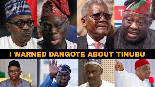 I WARN DANGOTE SEVERALLY THAT NMDPRA TINUBU GOVNT PLAN TO TRUNCATE HIS REFINERY  dangote refinery [upl. by Fabozzi]