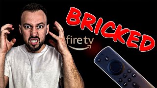 WARNING Firestick Update is Bricking devices  Must watch Now [upl. by Eedahs]