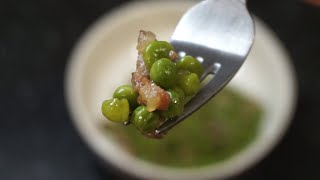 Petits pois à la française Recette facile de petits pois surgelés [upl. by Knowland]