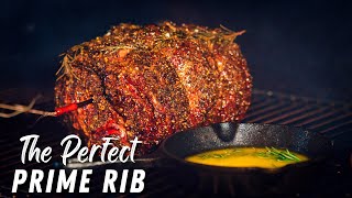 PERFECTLY Smoked Prime Rib Roast [upl. by Maurits]