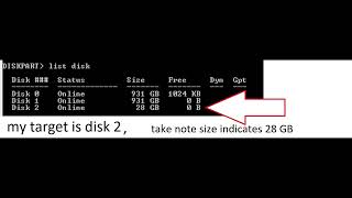 diskpart for unallocated partition [upl. by Redmer]